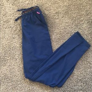 Heart soul navy scrubs